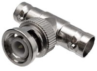 B-512, переходник, BNC штекер / BNC гнездо / BNC гнездо