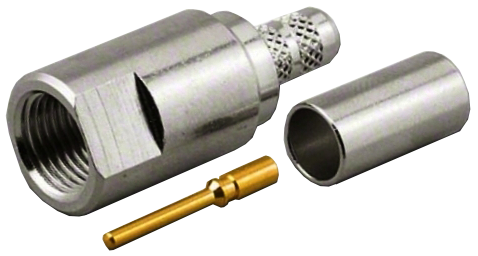 N1-111F, штекер FME, обжимной, RG-58
