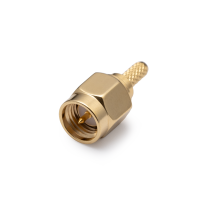 S-111L, штекер SMA, обжимной, RG-174/RG-316