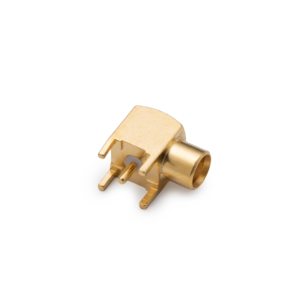 11-P225, гнездо MCX, угловое, на плату