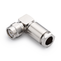 T-122B, штекер TNC, прижимной, угловой, RG-213