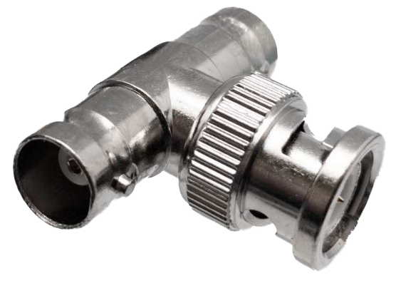 B-512, переходник, BNC штекер / BNC гнездо / BNC гнездо