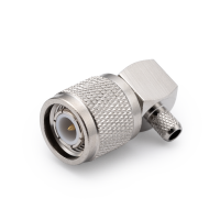 T-121F, штекер TNC, обжимной, угловой, RG-58