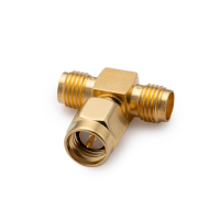 S-512, переходник SMA штекер - SMA гнездо - SMA гнездо