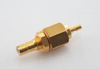 SMB-132/0.4D, штекер SMB, приборно-кабельный, крепление гайкой, под пайку, 0.4D