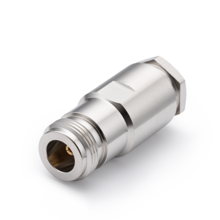 N-212B, гнездо N, прижимное, RG-213/RG-8