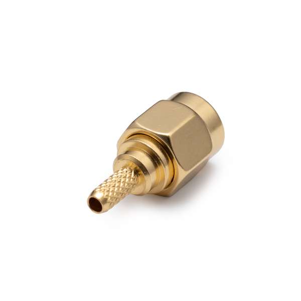 S-111L, штекер SMA, обжимной, RG-174/RG-316