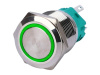 Кнопка 1NO1NC-PS (Зеленый)