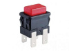 Кнопка SC7097 fix+led (Красный)