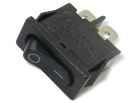 Выключатель OFF-ON RWB-103 (KCD1-110, SC-766) 6A/250V 2c (Черный)