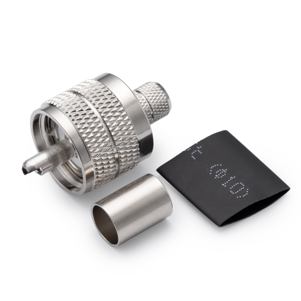 U-111F, штекер UHF, обжимной, RG-58