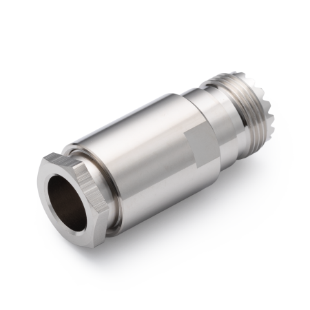 U-212/5D, гнездо UHF, прижимное, 5D-FB