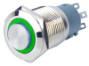 Кнопка 1NO1NC-G led (Зеленый)