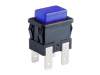 Кнопка SC7097 fix+led 16A/250V (Синий)