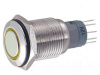 Кнопка JHC1 led (Желтый)
