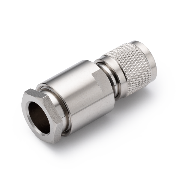 T-112B, штекер TNC, прижимной, RG-213/RG-8