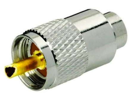 U-113F, штекер UHF, накручивающийся, RG-58