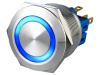 Кнопка 1NO1NC M25 (Синий)