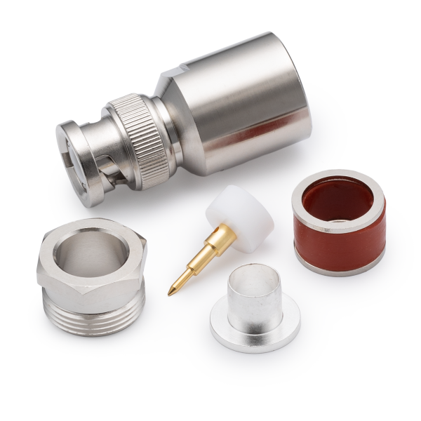 B-112B, штекер, BNC, под пайку, RG-213