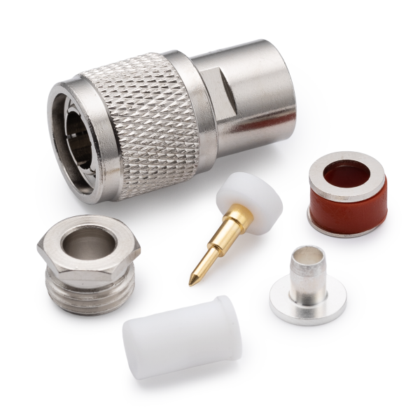 T-112G, штекер TNC, прижимной, RG-59