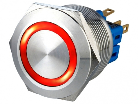 Кнопка 1NO1NC M25 (Красный)