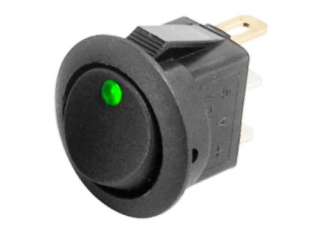 Выключатель RWB-215 - 20A/12V (Зеленый)