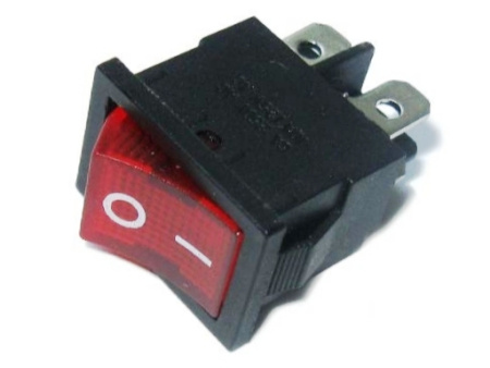 Выключатель RWB-207 - 6A/12V (Красный)
