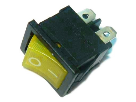 Выключатель RWB-207 - 6A/250V (Желтый)