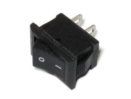 Выключатель OFF-ON RWB-101 (KCD1-101) 3A/250V 2c (Черный)