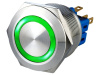 Кнопка 1NO1NC M25 (Зеленый)