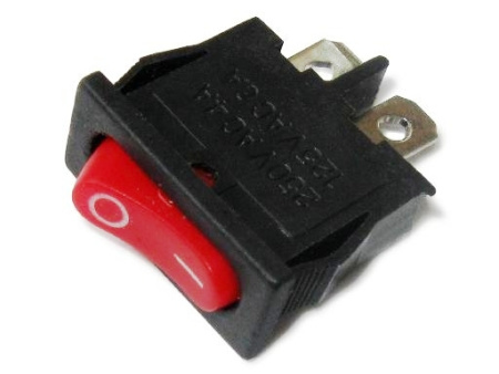 Выключатель OFF-ON RWB-103 (KCD1-110, SC-766) 6A/250V 2c (Красный)