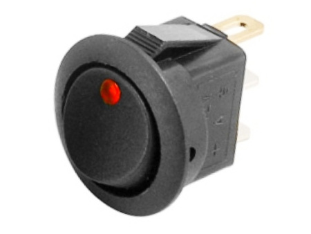 Выключатель RWB-215 - 20A/12V (Красный)