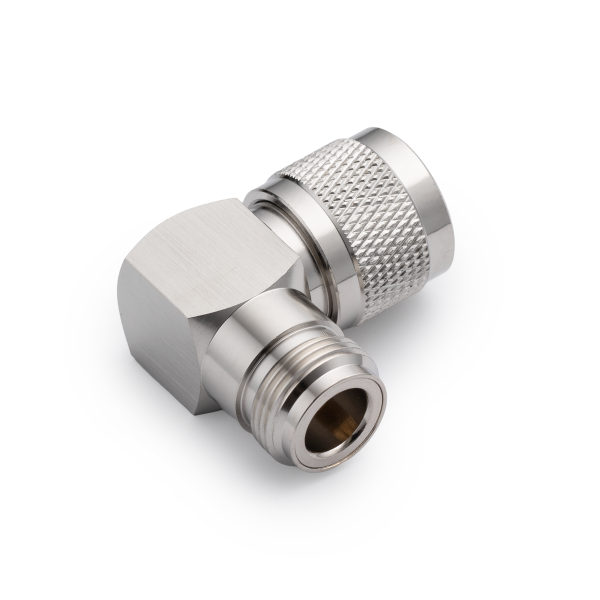 N-412, переходник N штекер - N гнездо, угловой